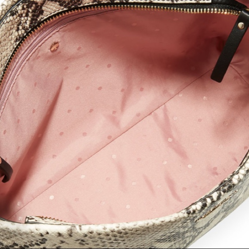 Kate spade Emerson snake lorie leather shoulder - Picture 3 of 4